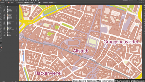 Stadtplan München-Zentrum 1:10.000, Vektorkarte München-Zentrum mit Gebäuden, Basiskarte München-Zentrum, Stadtkarte München-Zentrum, Landkarte München-Zentrum, Ortsplan München-Zentrum, Vektorkarte, vector map, Vektor Karte